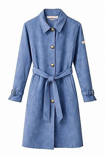 Frieda & Freddies NY Trenchcoat pool blue günstig online kaufen