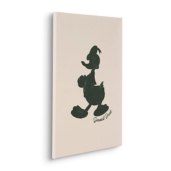 Komar Keilrahmenbild Disney Donald Duck Stamp Grün günstig online kaufen