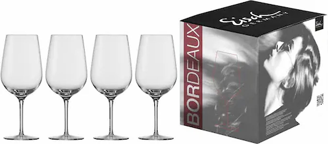 Eisch Rotweinglas »Vinezza«, (Set, 4 tlg.), (Bordeauxglas), Bleifrei, 655 m günstig online kaufen