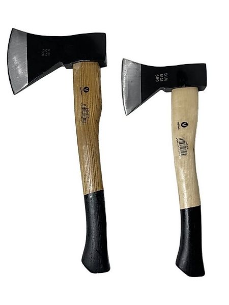 VaGo-Tools Axt Beil Gartenaxt Holzstiel 2 tlg Set Axt 600 1000g günstig online kaufen