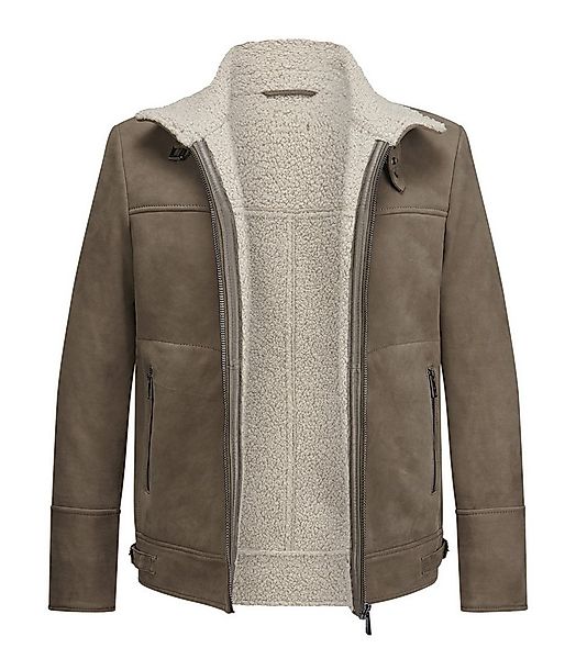 Milestone Lederjacke MSCamino aus weichem Veloursleder mit Fell-Innenseite günstig online kaufen