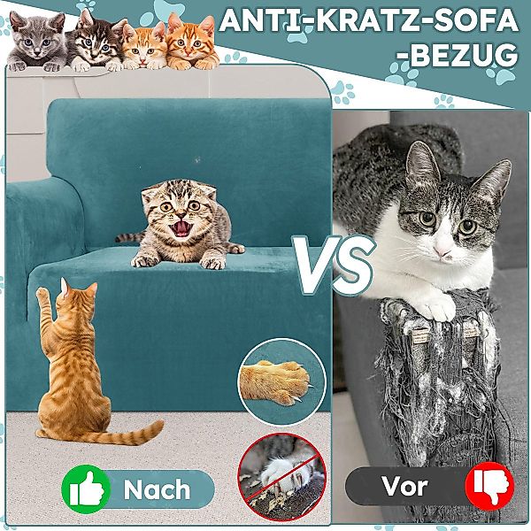 ZEUOPQ Sofahusse Sofabezug 1/2/3/4 Sitzer, Modern günstig online kaufen