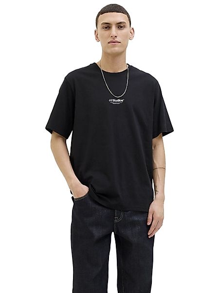 Jack & Jones Herren Rundhals T-Shirt JJESOHO TEE SS CREW NECK - Relaxed Fit günstig online kaufen