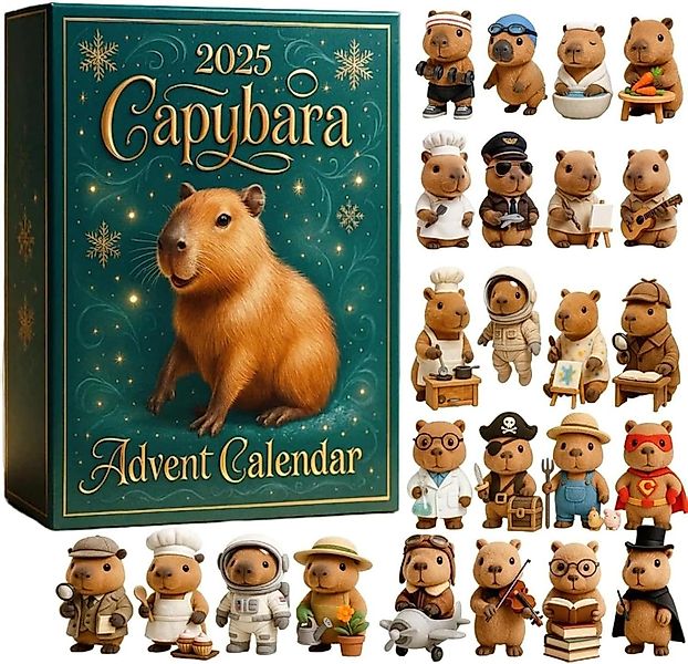 CLTYQ Adventskalender Wasserschwein Adventskalender,Weihnachts Baum Dekorat günstig online kaufen