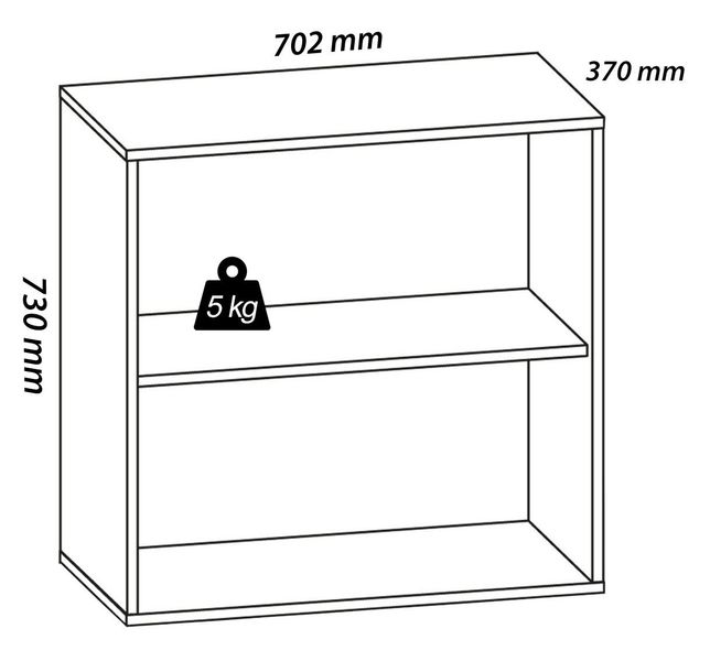 VCM Aktenregal Holz Büro Regal Bücher günstig online kaufen