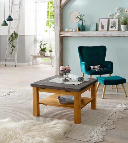 Home affaire Couchtisch Antique, aus massiver günstig online kaufen