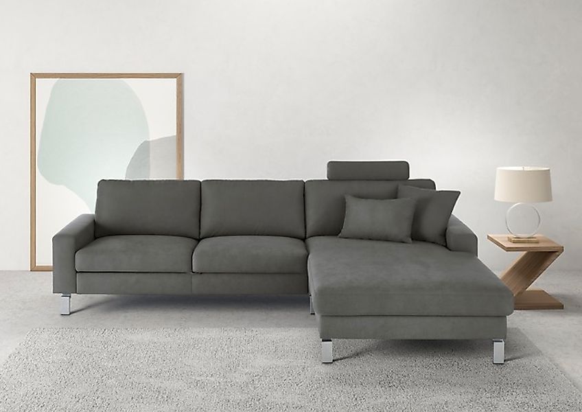 3C Candy Ecksofa "Lecce, wahlweise PUR-Schaumstoff oder Tonnentaschenfederk günstig online kaufen