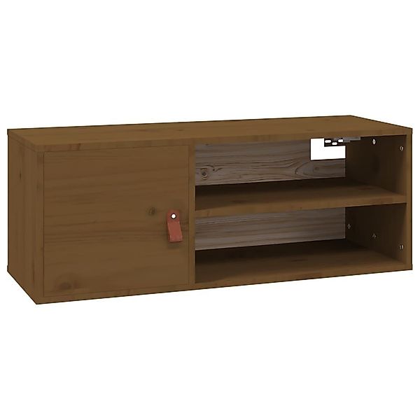 vidaXL Regal Wandschrank Honigbraun 80x30x30 cm günstig online kaufen