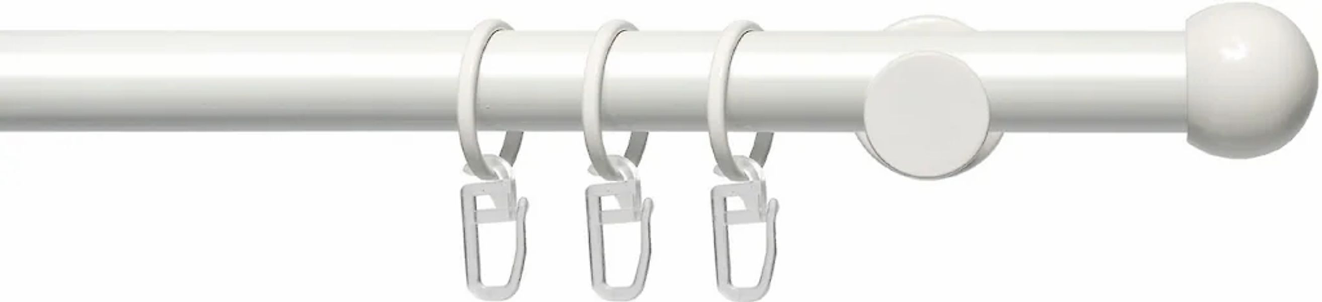 Liedeco Gardinenstange "Fertigstilgarnitur 20 mm Power Kugel" Ø 20 mm 1 läu günstig online kaufen
