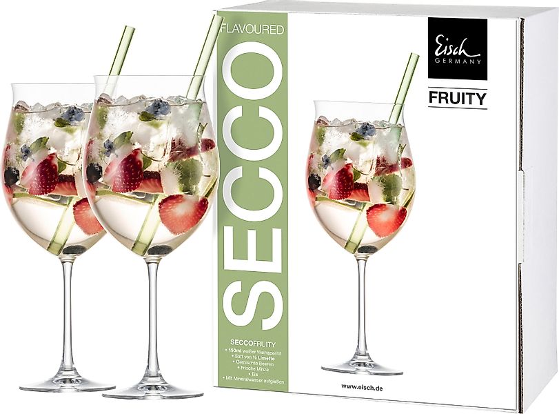 Eisch Germany Cocktailglas »SECCO FLAVOURED«, (Set, 2 tlg., 2 Gläser im Ges günstig online kaufen
