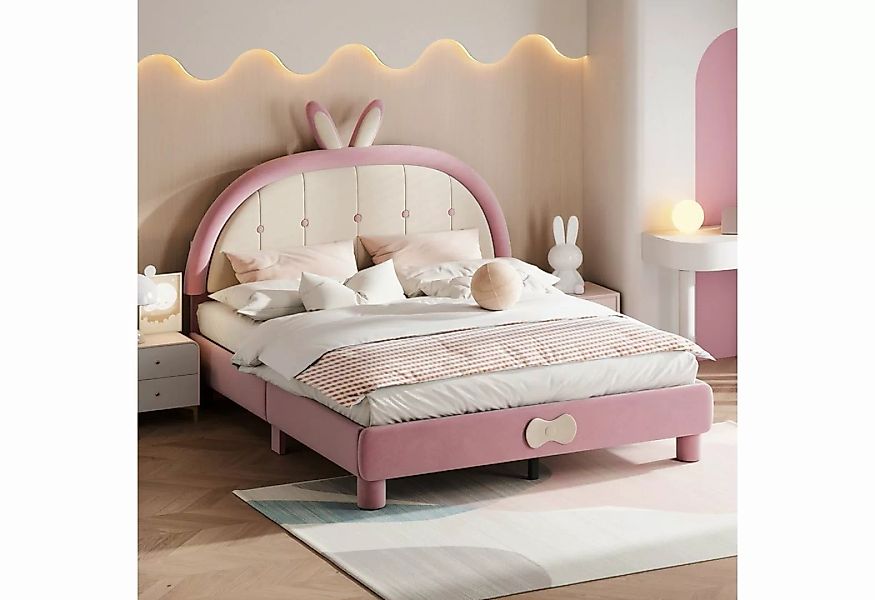 OKWISH Kinderbett Polsterbett Bett Stauraumbett Tagesbett (Erwachsenen-Juge günstig online kaufen