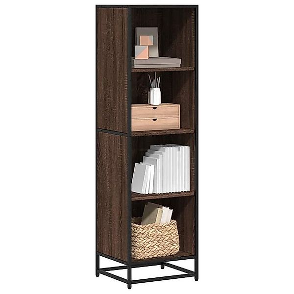 vidaXL Bücherregal Bücherregal Braun Eichen-Optik 40x35x139 cm Holzwerkstof günstig online kaufen