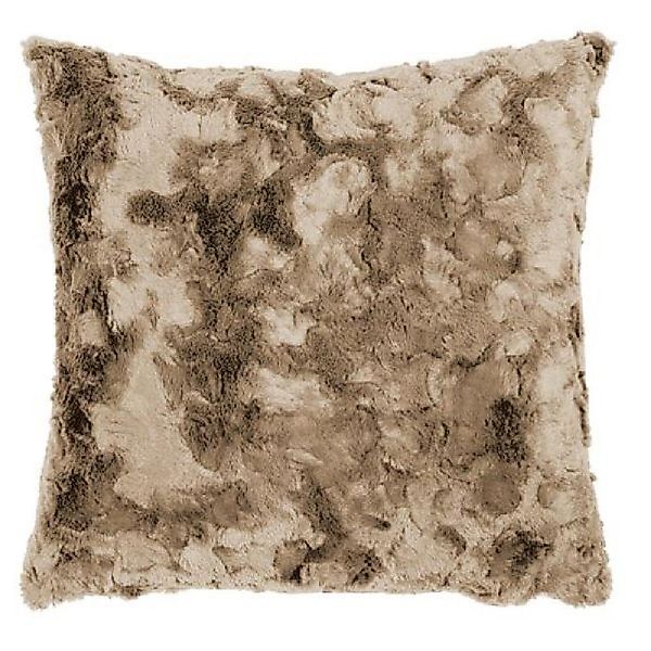 PAD Dekoobjekt Kissenhülle Bardot Kunstpelz Beige günstig online kaufen