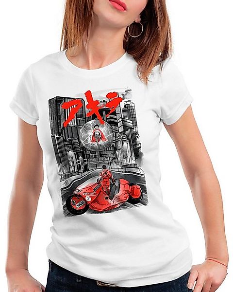 style3 T-Shirt Epic Motorbike Battle akira manga anime cosplay japan günstig online kaufen