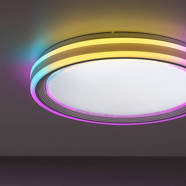 JUST LIGHT Deckenleuchte »SPHERIC«, 2 flammig, Leuchtmittel LED-Board-LED-B günstig online kaufen