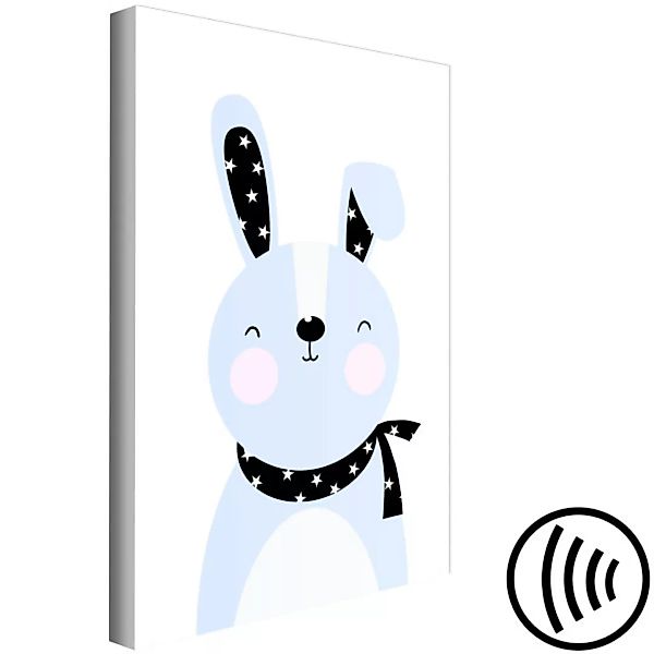Bild auf Leinwand Brave Rabbit (1 Part) Vertical XXL günstig online kaufen