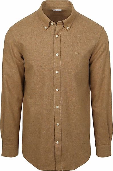 McGregor Hemd Flanell Melange Camel - Größe 3XL günstig online kaufen