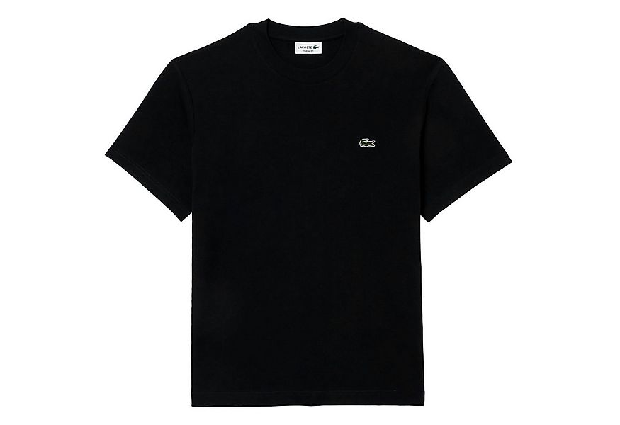 Lacoste Kurzarmshirt T-Shirt mit aufgesticktem Krokodil-Logo auf der Vorder günstig online kaufen