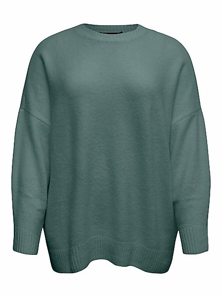 Vero Moda Curve Strickpullover "VMCBOOM LS O-NECK PULLOVER GA NOOS CUR" günstig online kaufen