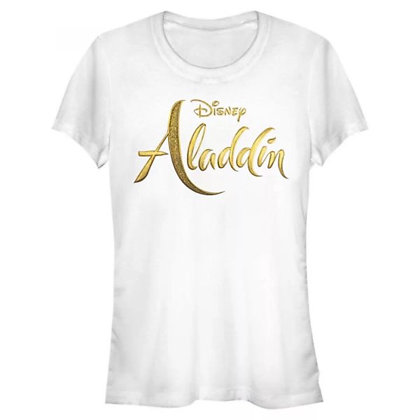 Disney - Aladdin - Text Aladdin Live Action Logo - Frauen T-Shirt günstig online kaufen