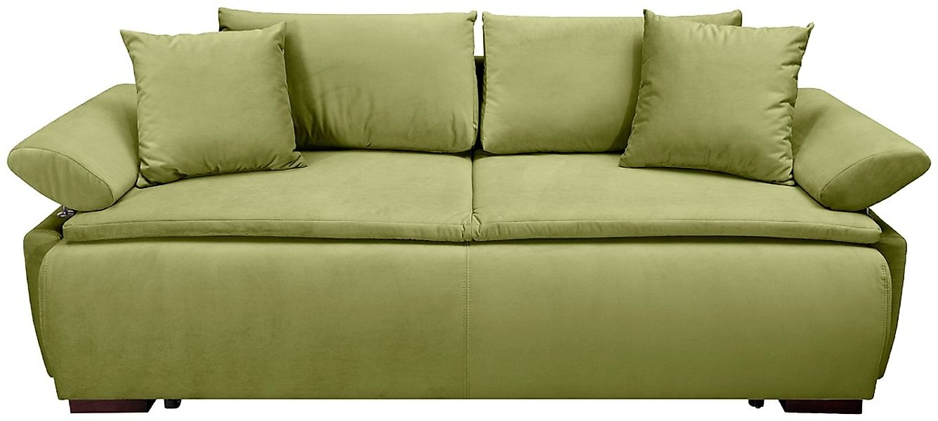 INOSIGN Schlafsofa »Romeo«, mit Boxspringaufbau, Bettfunktion & Bettkasten, günstig online kaufen