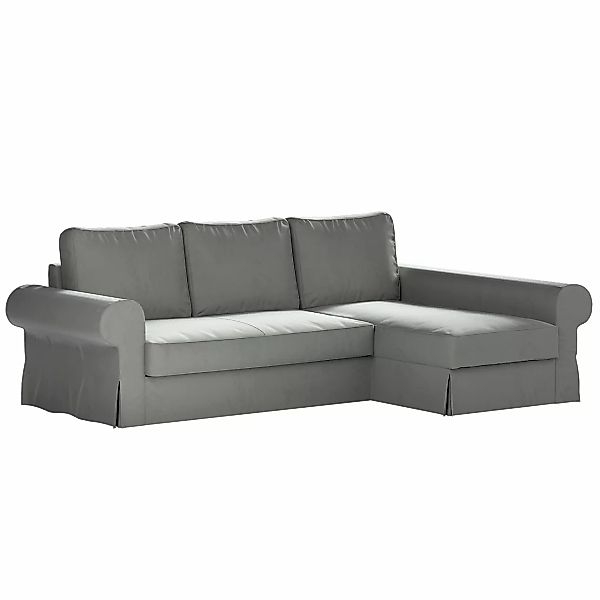 Bezug für Backabro Bettsofa / Recamiere, grau, Bezug für Bettsofa Backabro günstig online kaufen