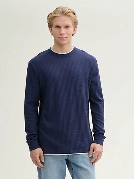 TOM TAILOR Denim T-Shirt 2-in-1 Langarmshirt günstig online kaufen