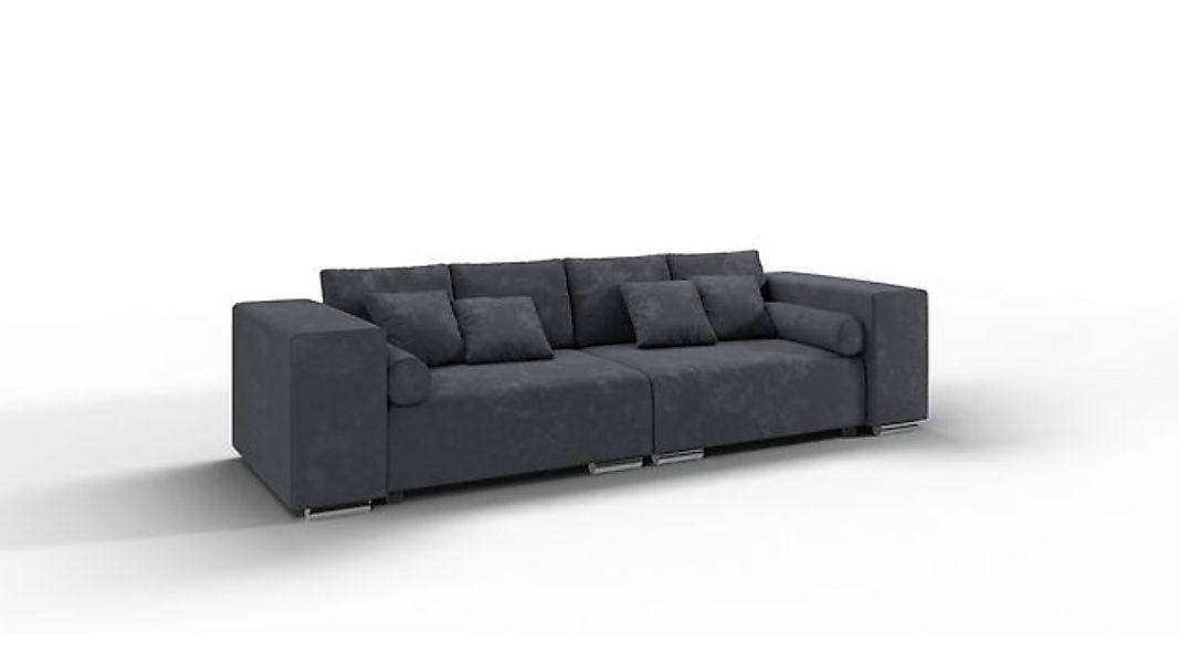 S-Style Möbel Big-Sofa Cork mit Schlaffunktion, Boxspringfederung, Lounge S günstig online kaufen