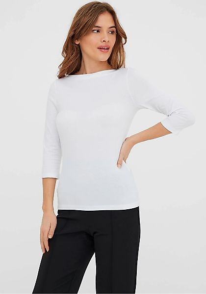 Vero Moda "VMPANDA MODAL 3/4 TOP JRS NOOS" Baumwollmischung, regular fit günstig online kaufen