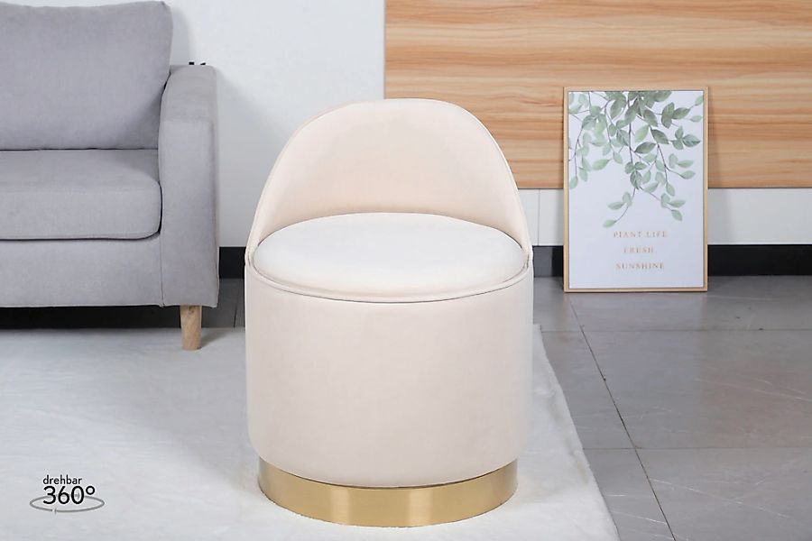 Kayoom Sessel "Drehhocker Viktor 125,Drehhocker in modernem Design,Stauraum günstig online kaufen