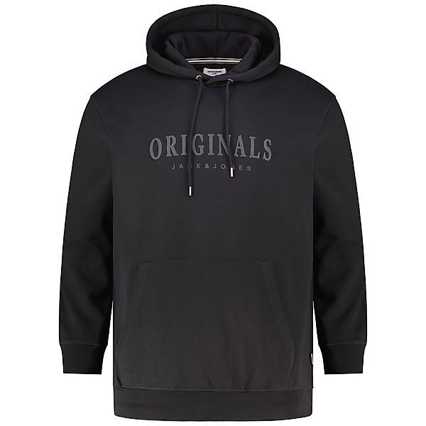 Jack&Jones Hoodie aus Baumwollmischung Farbe schwarz Größe: 4XL günstig online kaufen