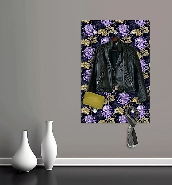 queence Garderobenleiste "Blumen" günstig online kaufen