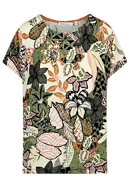 BICALLA T-Shirt Shirt mit Blumen-Print in günstig online kaufen