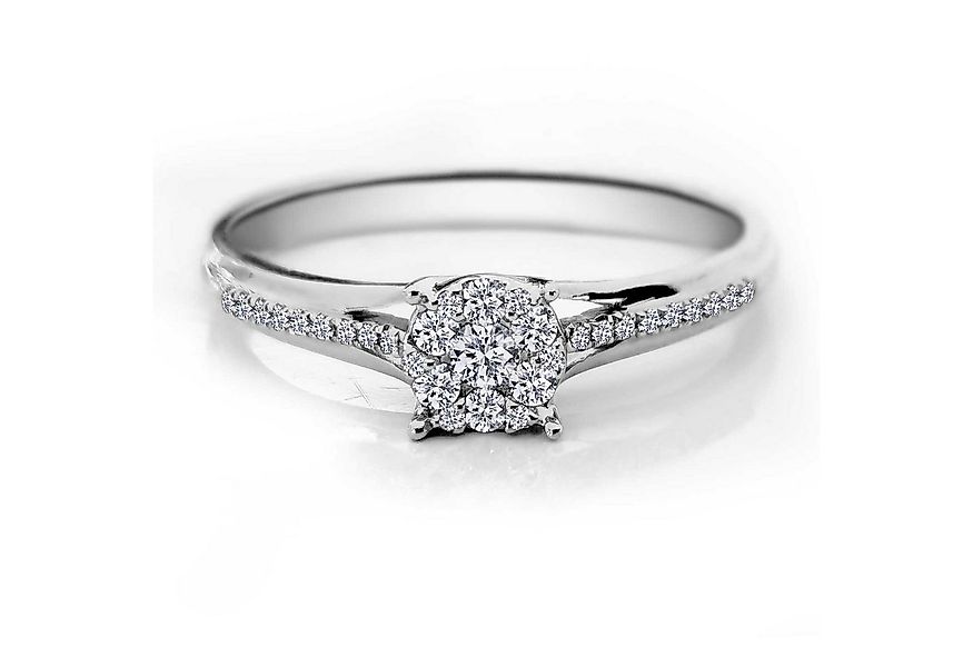 Adam & Eve Verlobungsring "AE25" Brillantring 585/- Gelbgold oder Weißgold günstig online kaufen