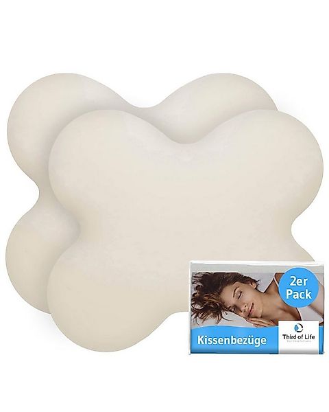 Third of Life Seitenschläferkissenbezug ACAMAR Baumwoll-Kissenbezug Doppelp günstig online kaufen