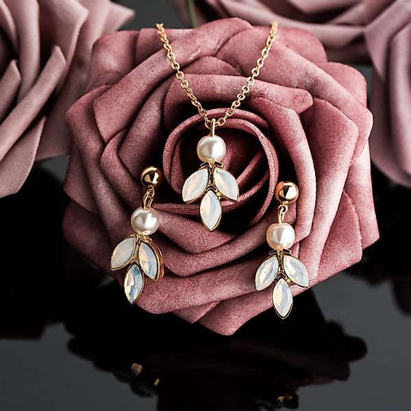Brautkrone Schmuckset Schmuck Geschenk Weihnachten Geburtstag günstig online kaufen