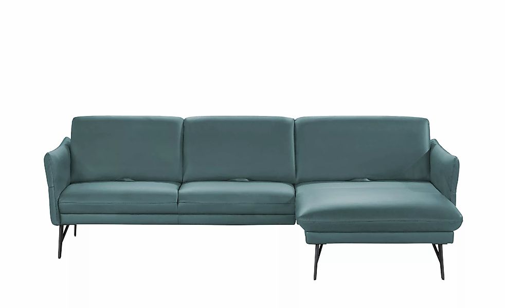 himolla Ecksofa Leder  1928 ¦ türkis/petrol ¦ Maße (cm): B: 280 H: 83 T: 17 günstig online kaufen