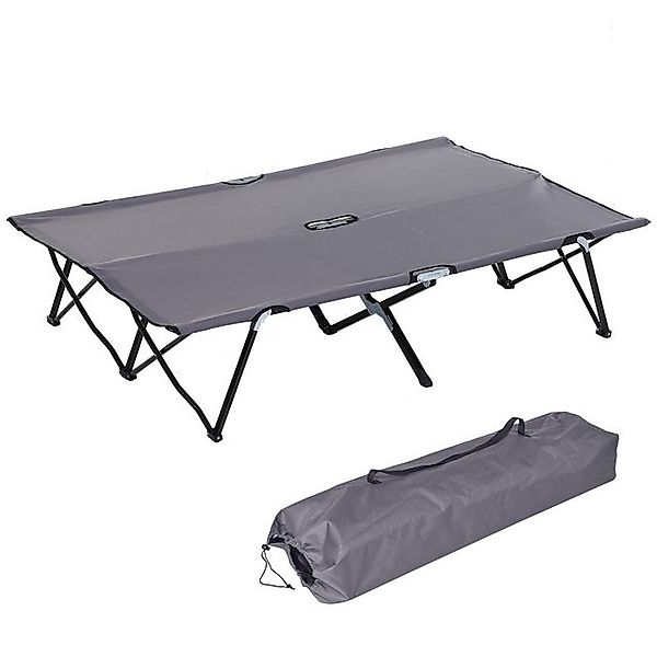 MC Star Feldbett Campingbett Klappbar für 2 Personen Klappbett mit Tragetas günstig online kaufen