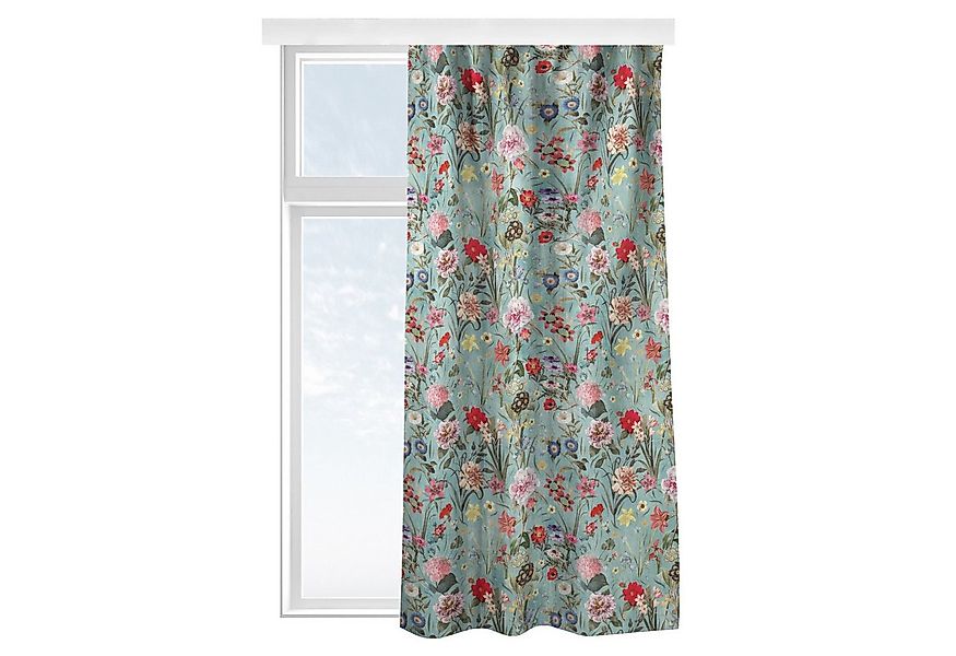 Bilderdepot24 Vorhang Gardine Blumen Natur Muster Wildblumenwiese Türvorhan günstig online kaufen