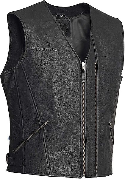 Halvarssons Motorradjacke Leather Vest Cut Black günstig online kaufen
