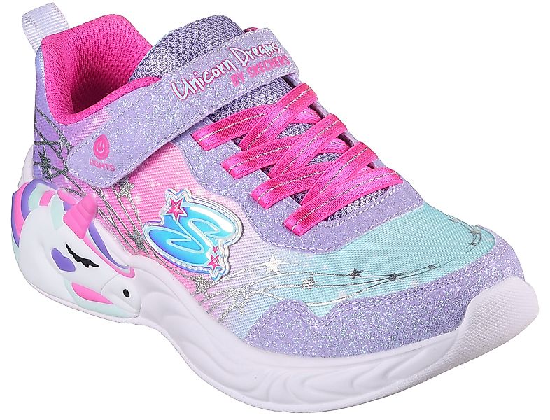 Skechers UNICORN DREAMS Sneaker Blinkschuh, Klettschuh, günstig online kaufen