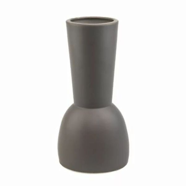 Beige & Stone Venessa Vase anthrazit günstig online kaufen
