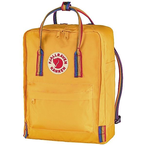 Fjaellraeven Kanken Warm Yellow/Rainbow Pattern günstig online kaufen