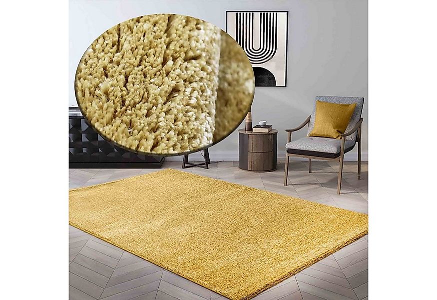 Vimoda Teppich Valentino, Hohe Qualität sehr weich und dicht Fellteppich, R günstig online kaufen