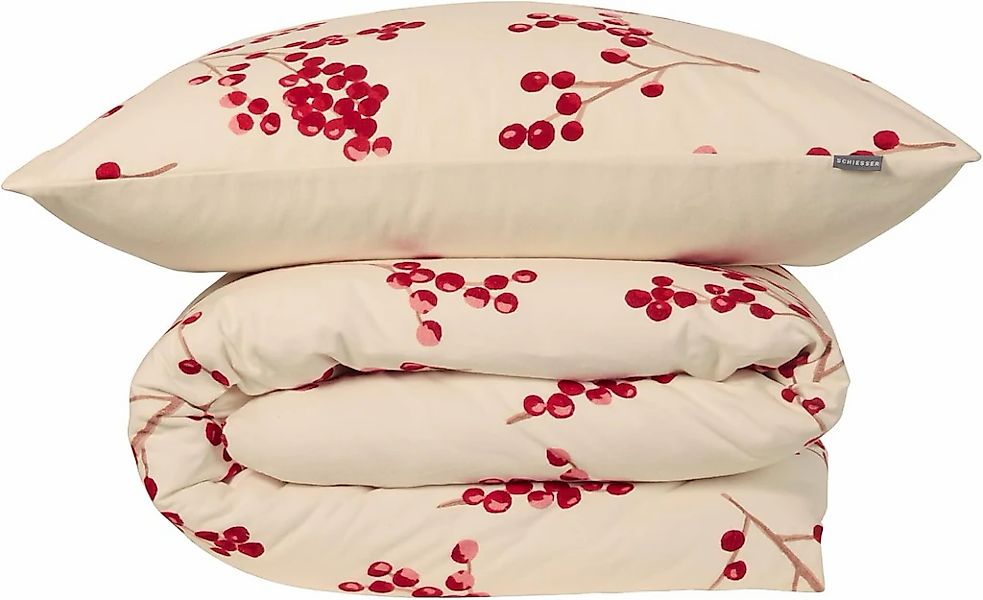 Schiesser Wendebettwäsche "Rowan aus weicher Baumwolle in wunderschönem Bee günstig online kaufen