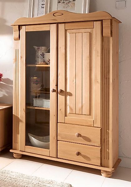 Home affaire Highboard "Adele", Stauraumschrank, 2-türig, Höhe 135 cm, aus günstig online kaufen