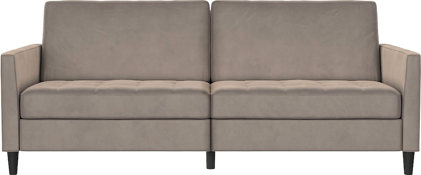 Dorel Home 3-Sitzer »Presley«, Sofa mit Bett-Funktion und verstellbarer Rüc günstig online kaufen