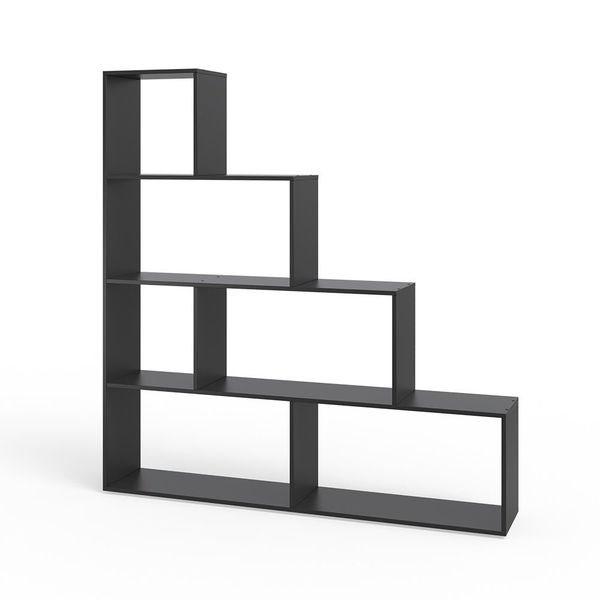 Vicco Raumteiler, Schwarz/Schwarz, 163 x 155 günstig online kaufen