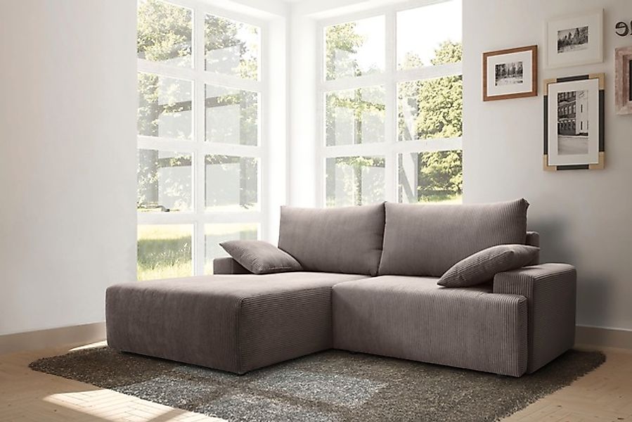 exxpo - sofa fashion Ecksofa »Orinoko, aktuelles Design und hoher Sitzkomfo günstig online kaufen