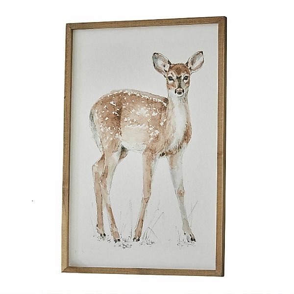 Mirabeau Wanddekoobjekt Bild Petitoun weiß/braun günstig online kaufen